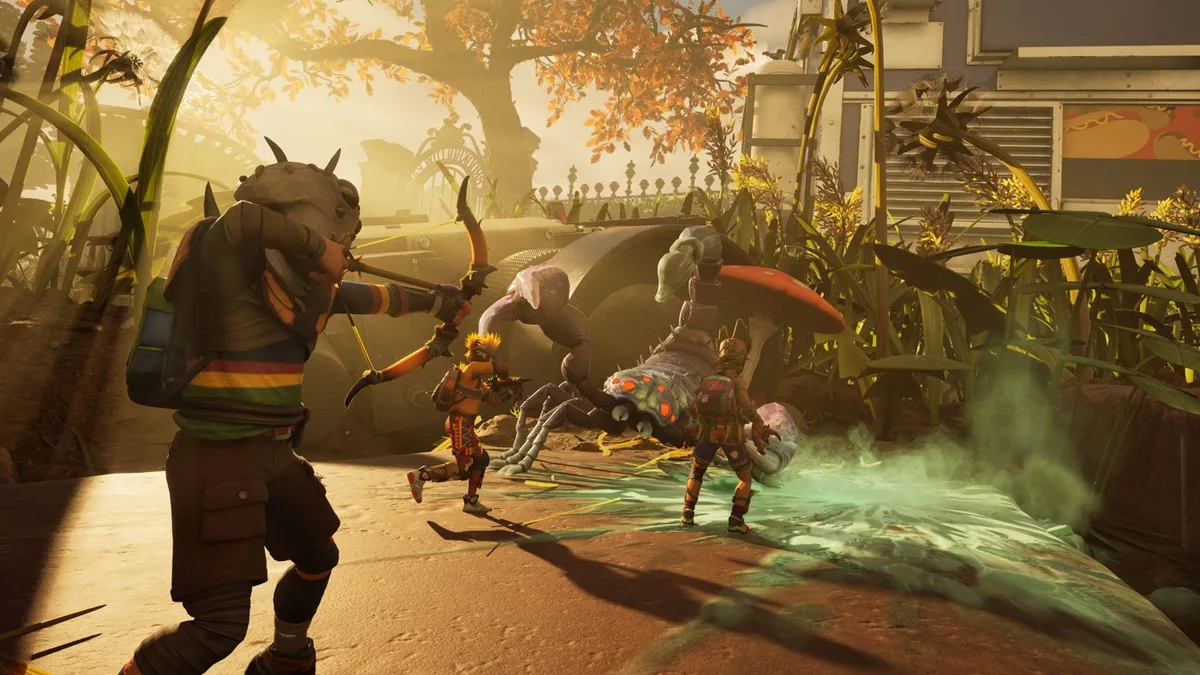 Combat cheats active during a wolf spider fight in Grounded