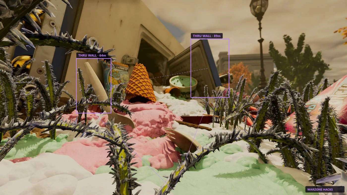 Wallhack outlines for players and creatures