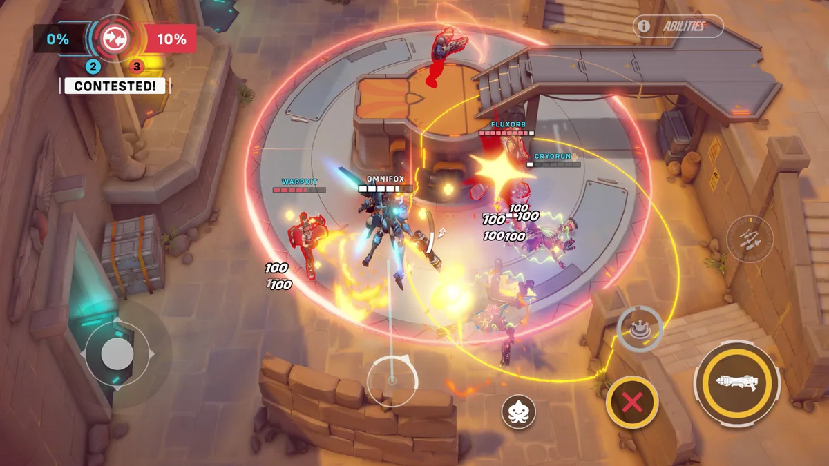 Overwatch gameplay screenshot from IGN