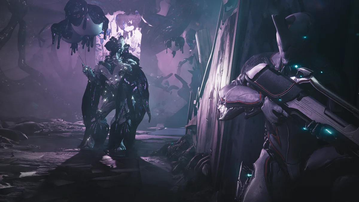 Warframe gameplay screenshot from IGN