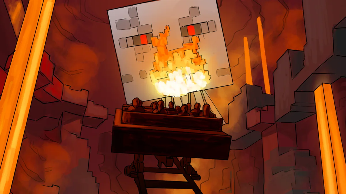 Minecraft gameplay screenshot from IGN