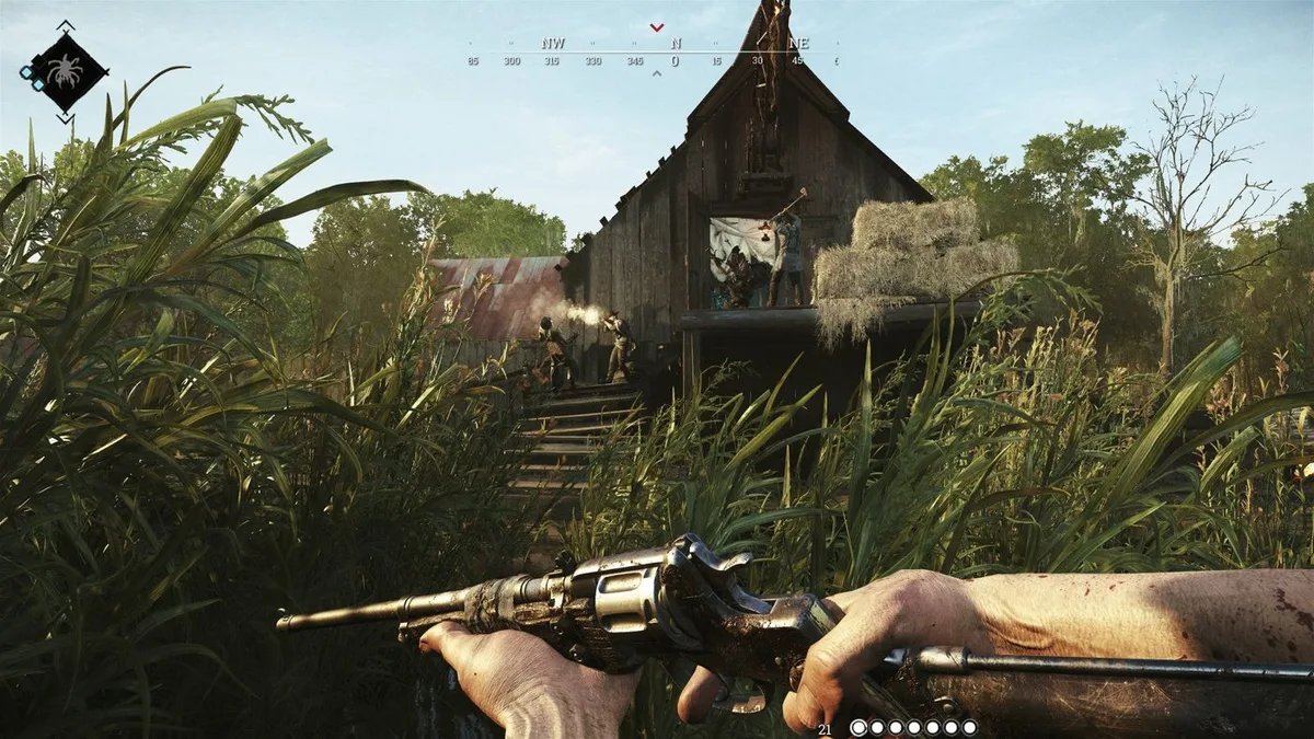 Hunt: Showdown gameplay screenshot from IGN